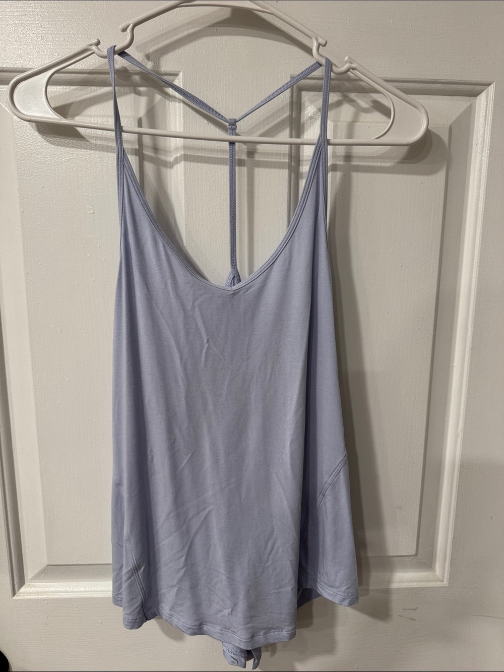 lululemon athletica Light Lavender Strappy Tank Top